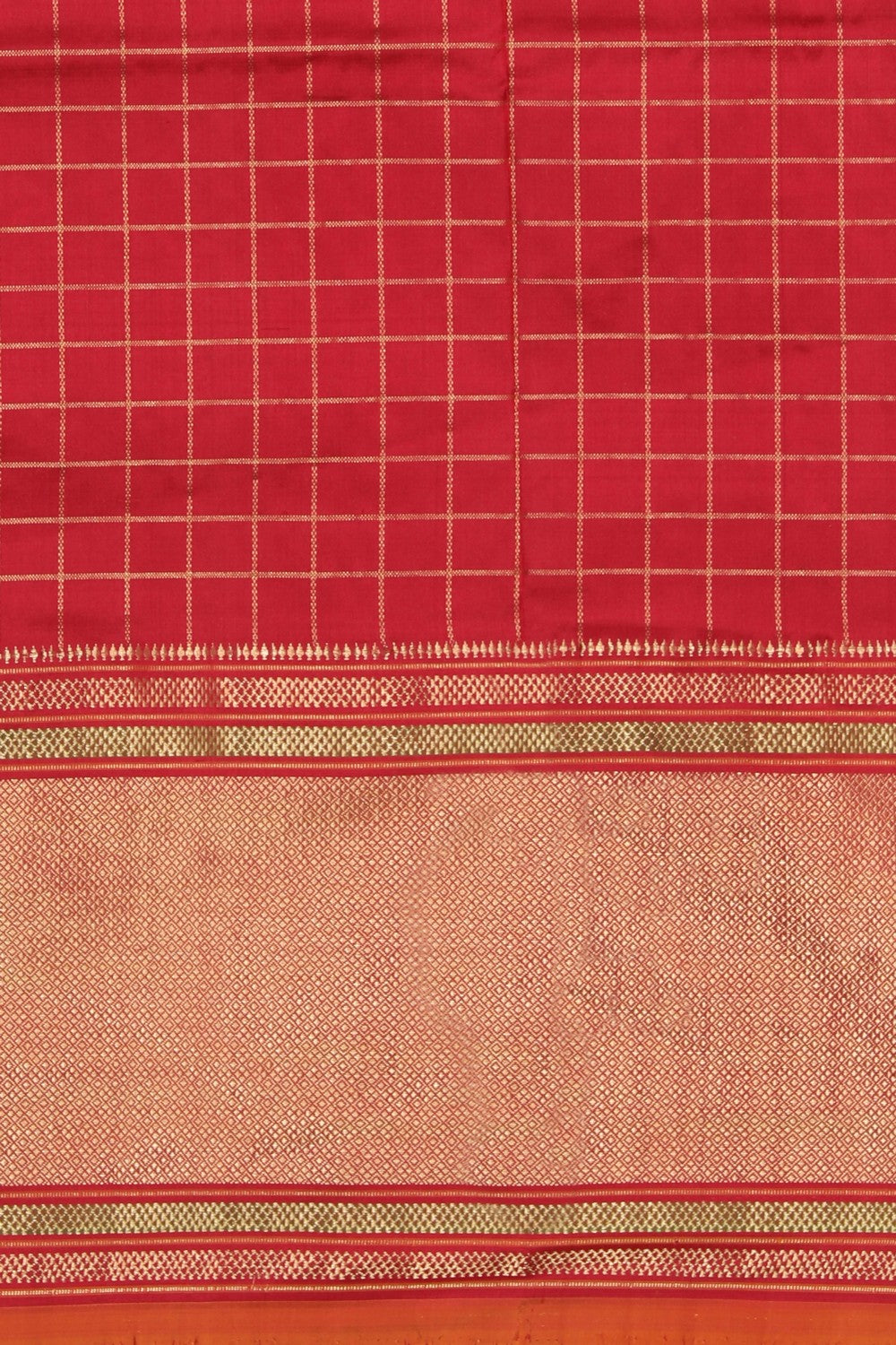 Image of Pochampally Silk Yellow Saree
